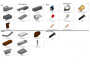M6D Magnum - Halo - Imprim&iacute;vel - Pacote STL OBJ CAD - Uso comercial Modelo de Impressão 3D