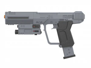 M6C Socom - Halo - Printable - STL OBJ CAD bundle - Commercial Use 3D Print Model