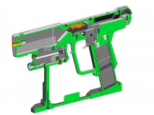 M6C Socom - Halo - Printable - STL OBJ CAD bundle - Commercial Use 3D Print Model