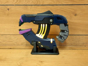 Плазмовий пістолет H2A &ndash; Halo &ndash; Для друку &ndash; Комплект STL OBJ CAD &ndash; Комерційне використання 3D Принт Модель