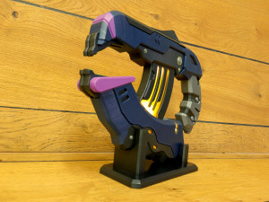 Plasma Pistol H2A - Halo - Printable - STL OBJ CAD bundle - Commercial Use Model Cetak 3D