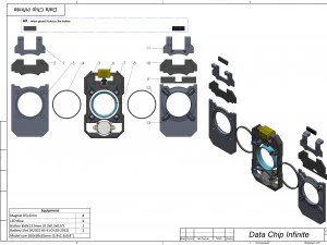 Data Chip - Halo Infinite - Printable - STL OBJ CAD Bundle - Commercial Use 3D Print Model