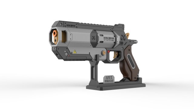 Wingman - APEX - Printable - STL OBJ CAD bundle - Commercial Use 3D-printmodel .c4d .max .obj .3ds .fbx .stl .blend 