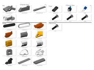 Wingman - APEX - Printable - STL OBJ CAD bundle - Commercial Use 3D-printmodel