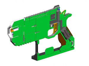 Wingman - APEX - Stampabile - Pacchetto CAD STL OBJ - Uso commerciale Modello di stampa 3D