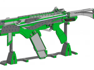 R-99 Cutting Edge - APEX - Printable - STL OBJ CAD bundle - Commercial Use 3D Print Model