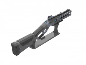 Peacekeeper - APEX - Stampabile - Pacchetto CAD STL OBJ - Uso commerciale Modello di stampa 3D