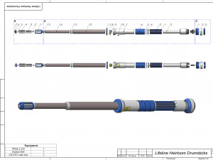 Bacchette Lifeline Heirloom - APEX - Stampabile - Pacchetto CAD STL OBJ - Uso commerciale Modello di stampa 3D