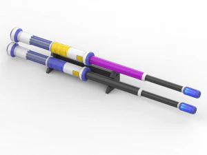 Bacchette Lifeline Heirloom - APEX - Stampabile - Pacchetto CAD STL OBJ - Uso commerciale Modello di stampa 3D