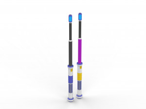 Lifeline Heirloom Drumsticks - APEX - Printable - STL OBJ CAD bundle - Commercial Use 3D 프린트 모델