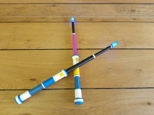 Bacchette Lifeline Heirloom - APEX - Stampabile - Pacchetto CAD STL OBJ - Uso commerciale Modello di stampa 3D