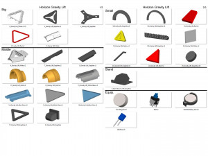 Horizon Gravity Lift - APEX - Printable - STL OBJ CAD bundle - Commercial Use 3D प्रिंट मॉडल