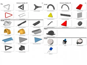 Horizon Gravity Lift - APEX - Printable - STL OBJ CAD bundle - Commercial Use 3D Print Model