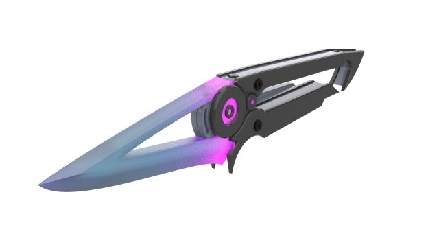 Trickster Knife - Dead by Daylight - Printable - STL files - Personal Use Modelo de Impressão 3D .c4d .max .obj .3ds .fbx .stl .blend 