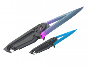 Trickster Knife - Dead by Daylight - Printable - STL files - Personal Use Modelo de Impressão 3D