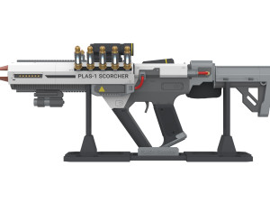PLAS-1 Scorcher - Helldivers 2 - Printable - STL files - Personal Use 3D Baskı Modeli