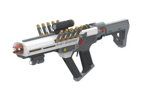 PLAS-1 Scorcher - Helldivers 2 - Stampabile - File STL - Uso personale Modello di stampa 3D