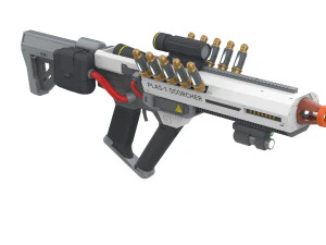 PLAS-1 Scorcher - Helldivers 2 - Stampabile - File STL - Uso personale Modello di stampa 3D