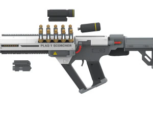 PLAS-1 Scorcher - Helldivers 2 - Stampabile - File STL - Uso personale Modello di stampa 3D