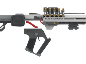 PLAS-1 Scorcher - Helldivers 2 - Stampabile - File STL - Uso personale Modello di stampa 3D