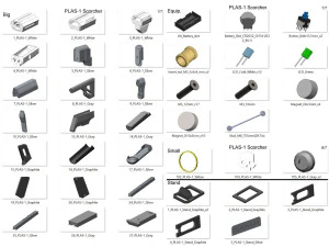 PLAS-1 Scorcher - Helldivers 2 - Stampabile - File STL - Uso personale Modello di stampa 3D
