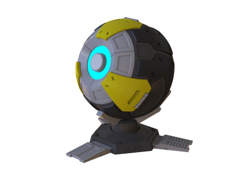 Stratagem Beacon - Helldivers 2 - Printable - STL files - Personal Use 3D प्रिंट मॉडल