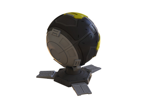 Stratagem Beacon - Helldivers 2 - Printable - STL files - Personal Use 3D प्रिंट मॉडल