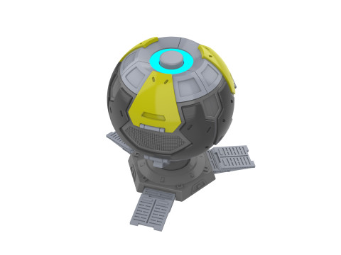 Stratagem Beacon - Helldivers 2 - Printable - STL files - Personal Use 3D प्रिंट मॉडल