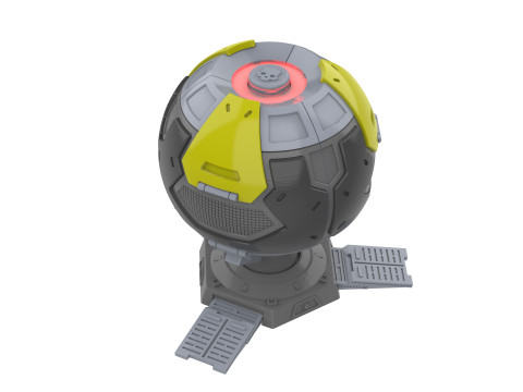 Stratagem Beacon - Helldivers 2 - Printable - STL files - Personal Use 3D प्रिंट मॉडल