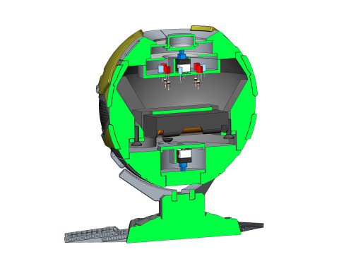 Stratagem Beacon - Helldivers 2 - Printable - STL files - Personal Use 3D प्रिंट मॉडल