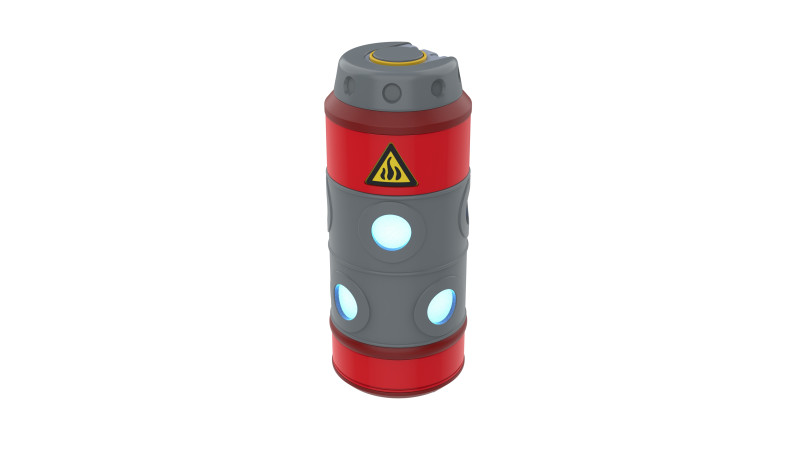 G-13 Incendiary Impact - Helldivers 2 - Printable - STL files - Personal Use 3D-Druckmodell .c4d .max .obj .3ds .fbx .stl .blend 