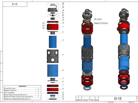 G-13 Incendiary Impact - Helldivers 2 - Printable - STL files - Personal Use 3D Print Model