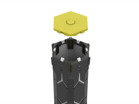 Booster - Helldivers 2 - Printable - STL files - Personal Use Model do druku 3D