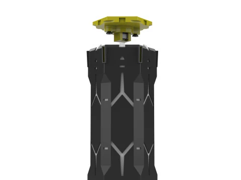 Booster - Helldivers 2 - Stampabile - File STL - Uso personale Modello di stampa 3D