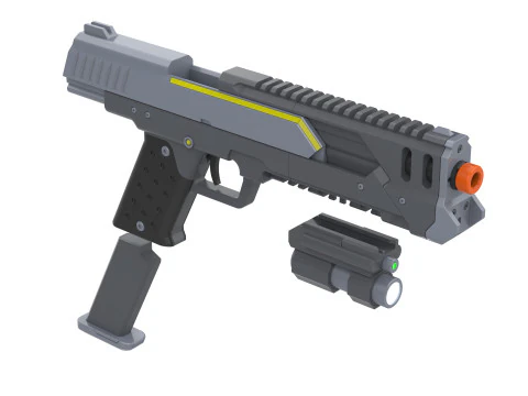 P-113 Verdict - Helldivers 2 - Printable - STL files - Personal use 3D Print Model