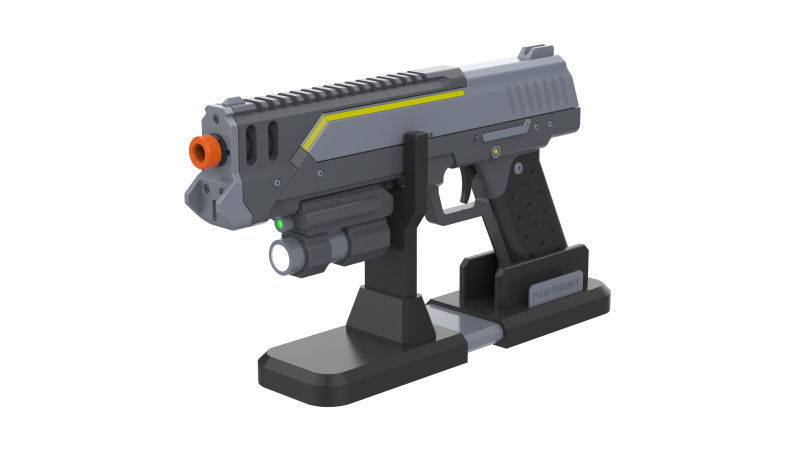 P-113 Verdict - Helldivers 2 - Printable - STL OBJ CAD bundle - Commercial use 3Dプリントモデル .c4d .max .obj .3ds .fbx .stl .blend 