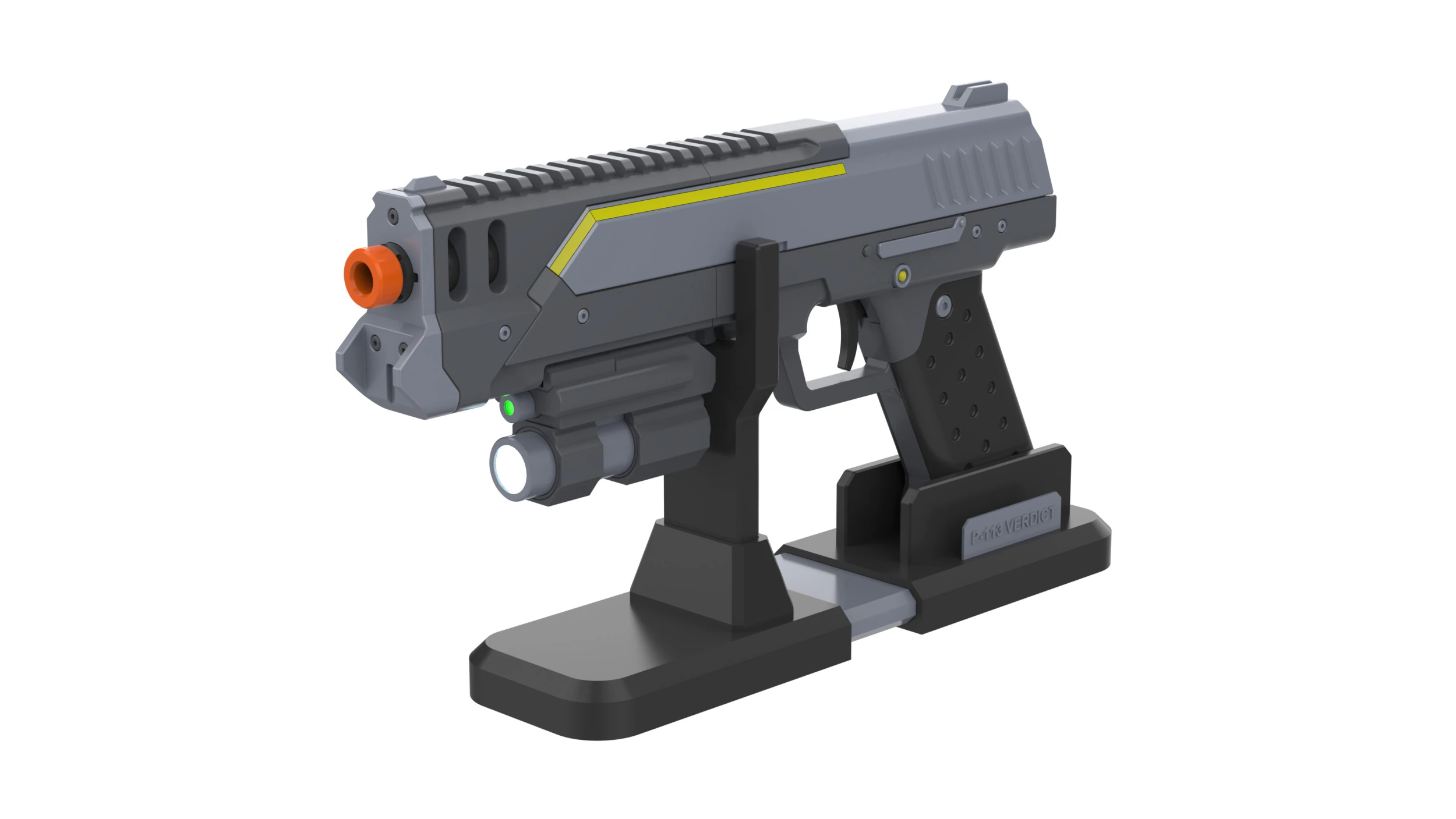 P-113 Verdict - Helldivers 2 - Printable - STL OBJ CAD bundle - Commercial use 3D Print Model .c4d .max .obj .3ds .fbx .stl .blend 