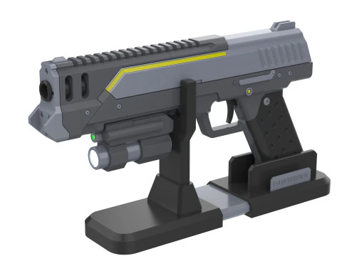 P-113 Verdict - Helldivers 2 - Printable - STL OBJ CAD bundle - Commercial use 3D Print Model