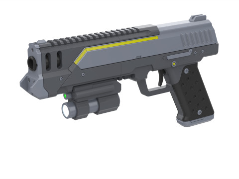 P-113 Verdict - Helldivers 2 - Printable - STL OBJ CAD bundle - Commercial use 3Dプリントモデル