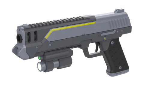 P-113 Verdict - Helldivers 2 - Printable - STL OBJ CAD bundle - Commercial use 3D Print Model