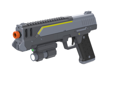 P-113 Verdict - Helldivers 2 - Printable - STL OBJ CAD bundle - Commercial use 3Dプリントモデル