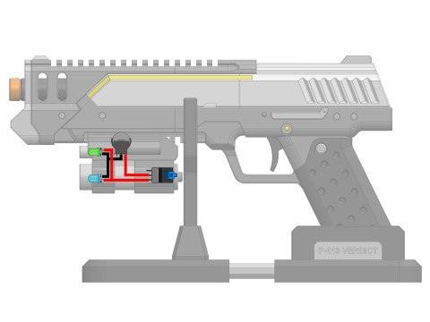 P-113 Verdict - Helldivers 2 - Printable - STL OBJ CAD bundle - Commercial use 3Dプリントモデル