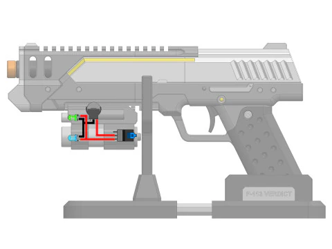P-113 Verdict - Helldivers 2 - Printable - STL OBJ CAD bundle - Commercial use 3D Print Model