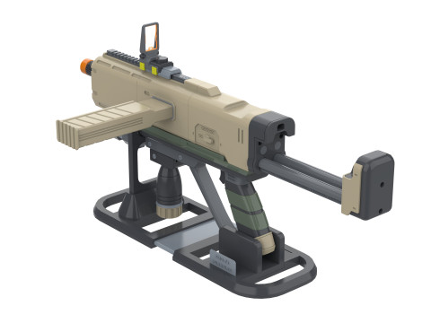 SMG-72 Pummeler - Helldivers 2 - Printable - STL files - Personal Use 3D Print Model