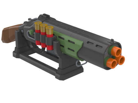 SG-22 Bushwhacker - Helldivers 2 - Printable - STL files - Personal Use 3D 打印模型