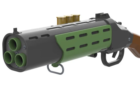 SG-22 Bushwhacker - Helldivers 2 - Printable - STL files - Personal Use 3D Print Model