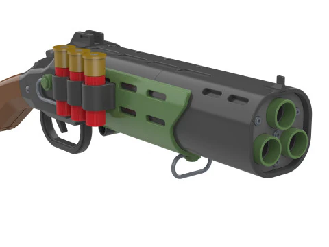 SG-22 Bushwhacker - Helldivers 2 - Printable - STL files - Personal Use 3D Print Model