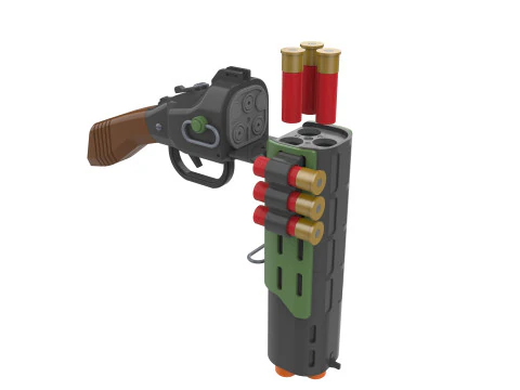SG-22 Bushwhacker - Helldivers 2 - Printable - STL files - Personal Use 3D Print Model