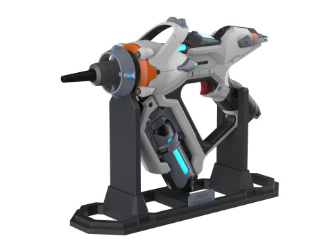 Juno Mediblaster - Overwatch - Printable - STL files - Personal Use Modelo de impresión 3D