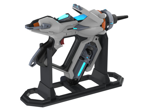 Juno Mediblaster - Overwatch - Printable - STL files - Personal Use 3Dプリントモデル